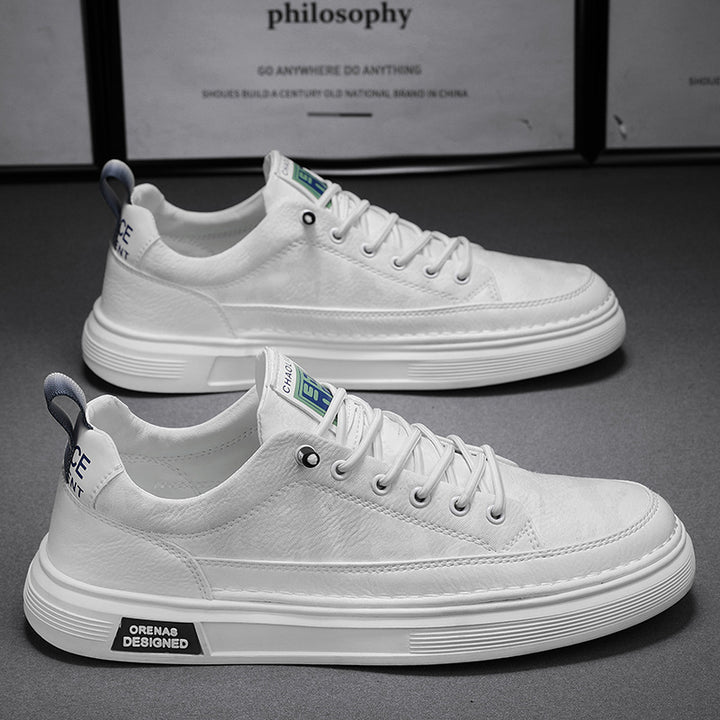 Mens PU Low-Top Sneakers