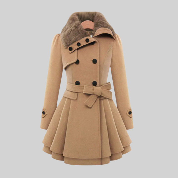 6*jaket*NuMode| Women's Wool Coat Jacket Double Breasted