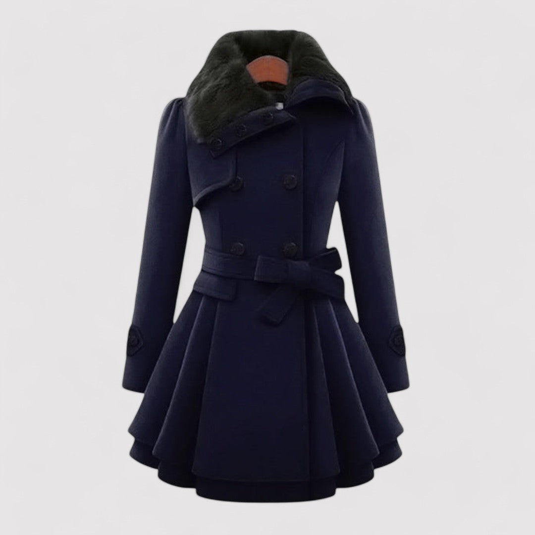 6*jaket*NuMode| Women's Wool Coat Jacket Double Breasted