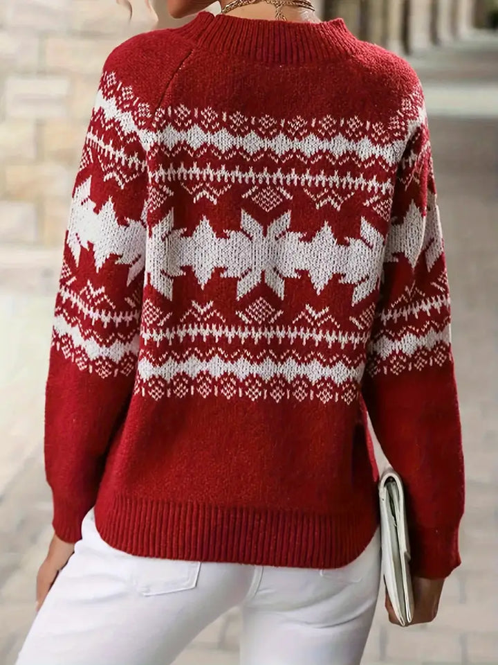 16*sweater*NuMode | Women's Snowflake Sweater