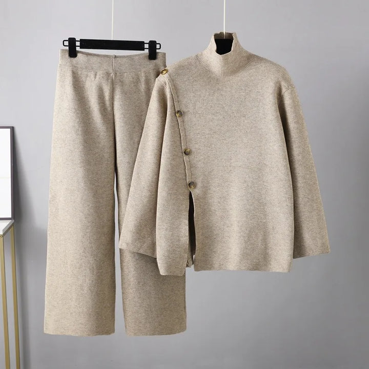 Chic Knitted 2-Piece Co-Ord Set