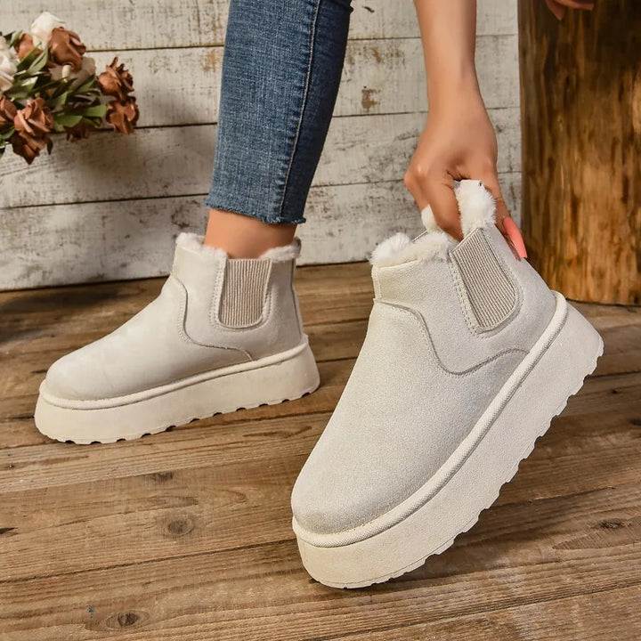  Winter Plush Snow Boots