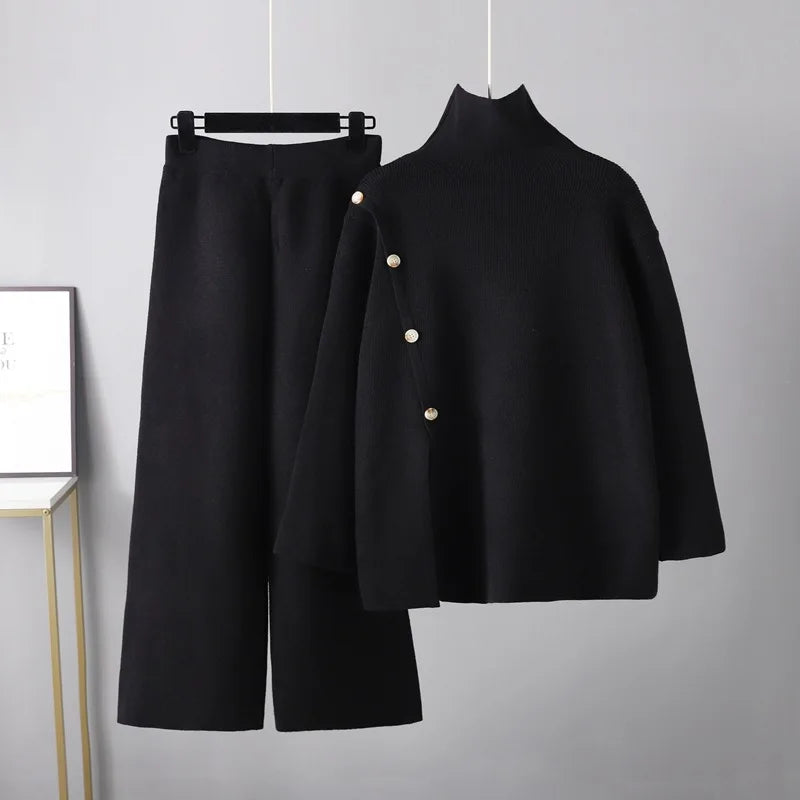 Chic Knitted 2-Piece Co-Ord Set