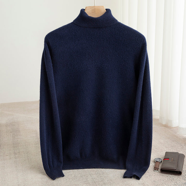 NuMode | Men's Luxury Wool Blend Turtleneck Sweater