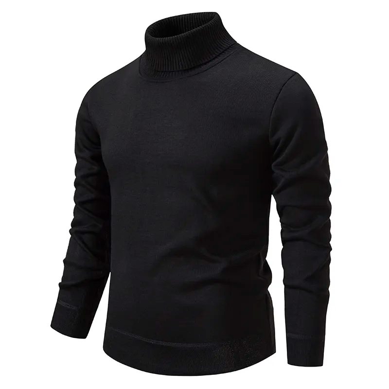 Merino Wool Turtleneck Sweater