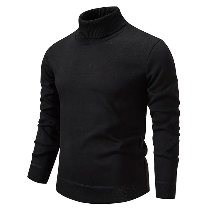 Merino Wool Turtleneck Sweater