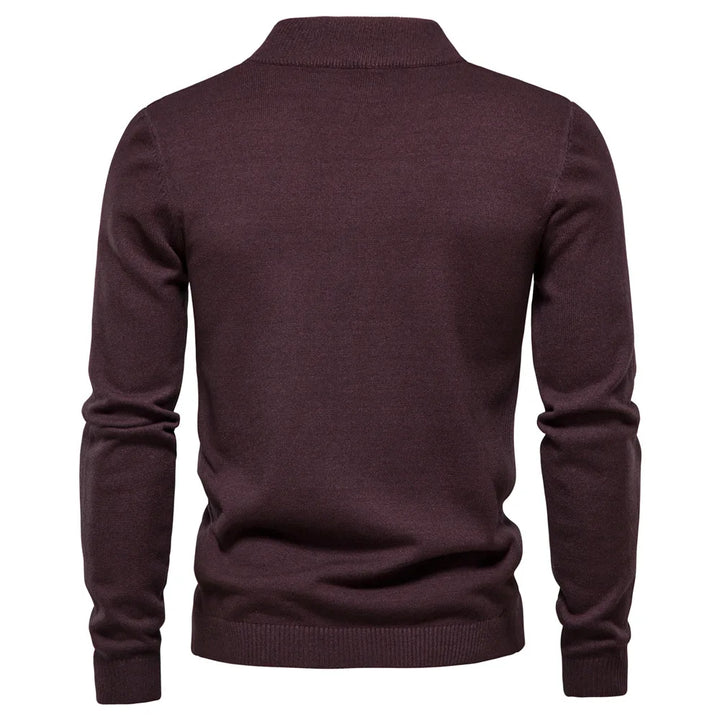 Slim-Fit Turtleneck Sweater For Men