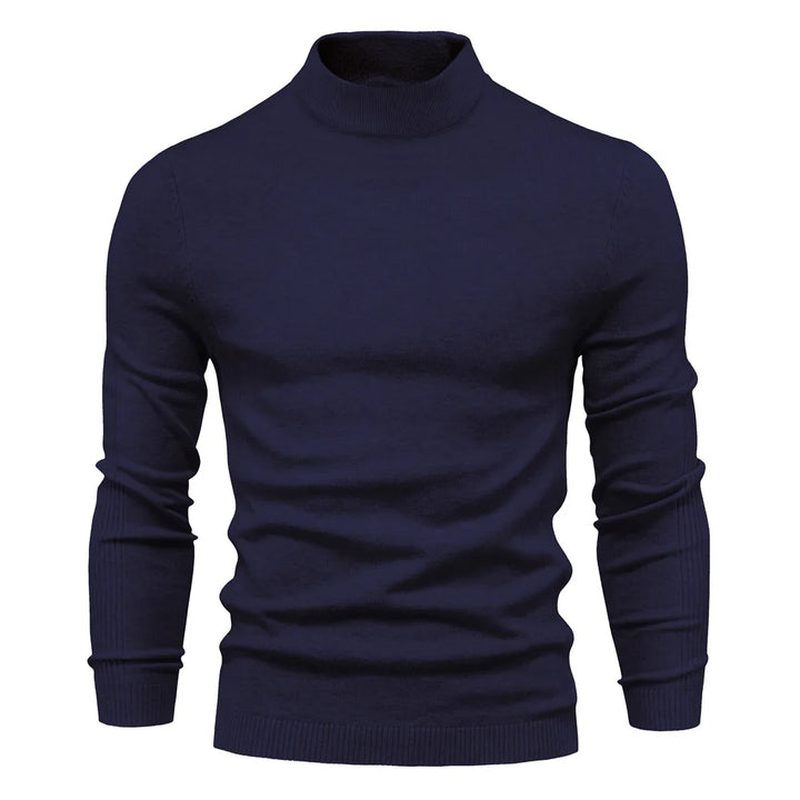Slim-Fit Turtleneck Sweater For Men