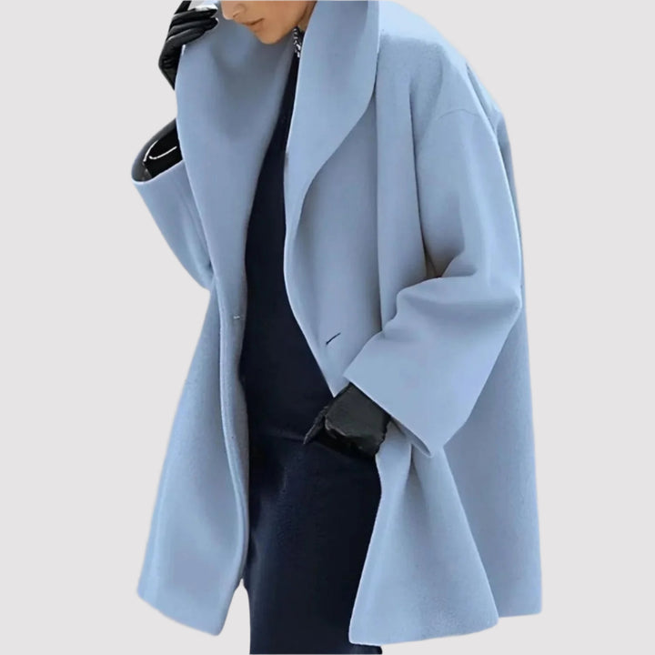 Long Coat With Button Closure