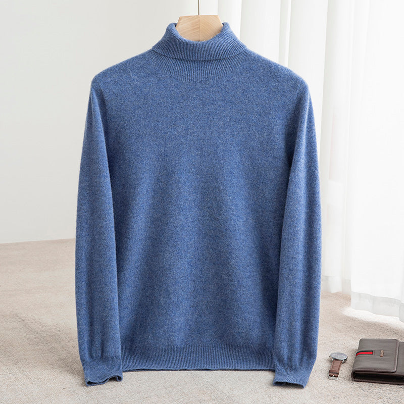 NuMode | Men's Luxury Wool Blend Turtleneck Sweater