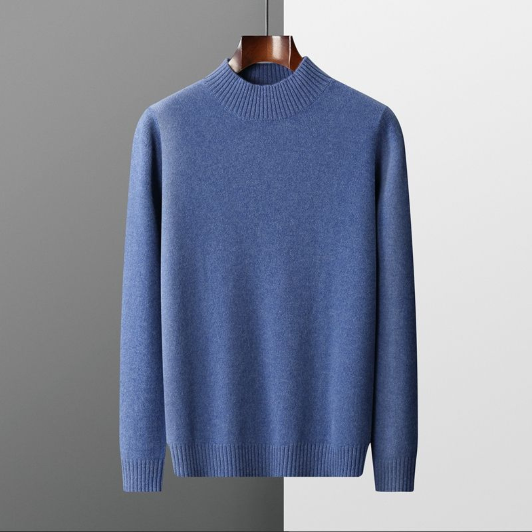 NuMode | Men's Luxury Wool Blend Turtleneck Sweater