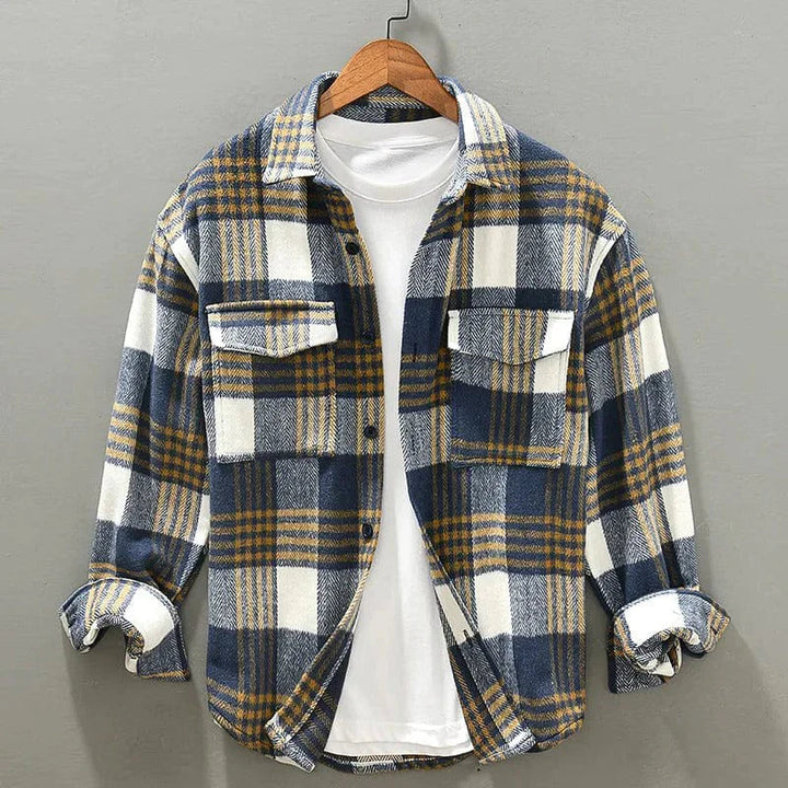 Men’s Classic Flannel Plaid Shirt