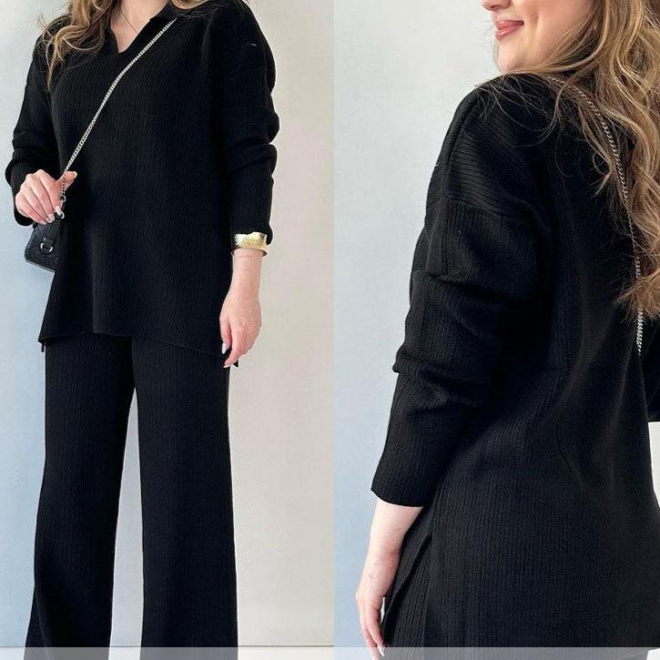 Women's Two-Piece Knit Outfit