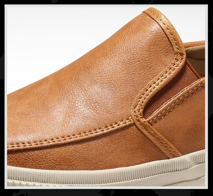  Men's Leather Shoes Breathable
