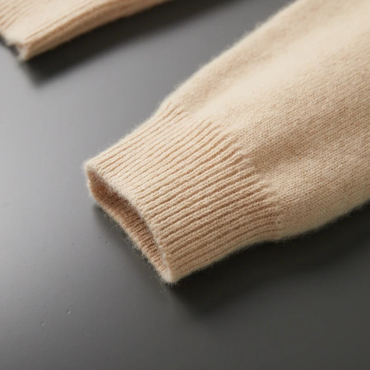 Men's Cashmere Knit Hoodie