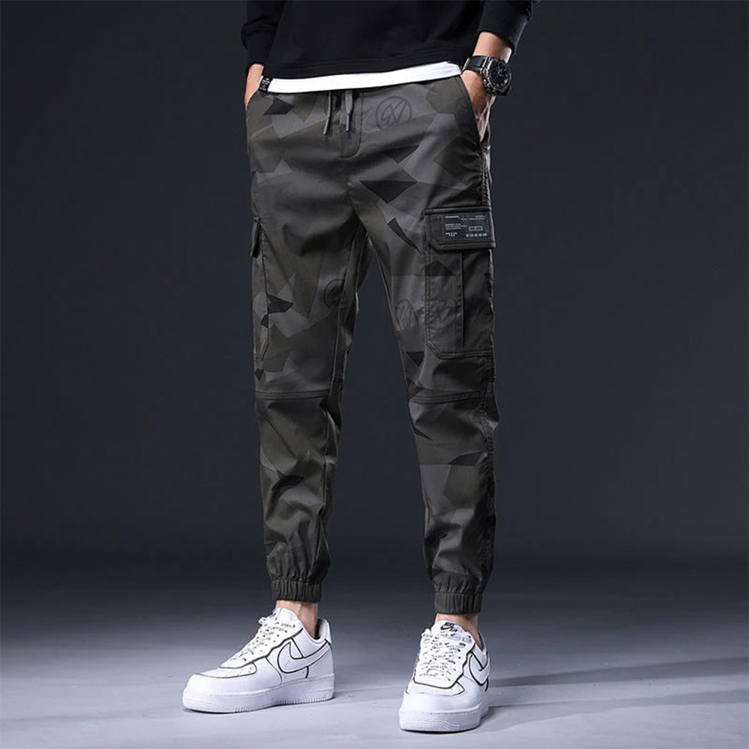Men's Geometric Camo Pants