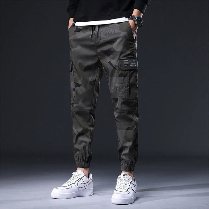Men's Geometric Camo Pants