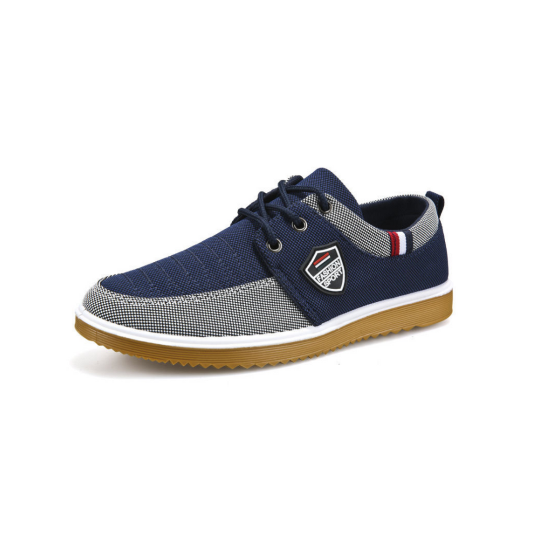 Men's Canvas Lace-Up Shoes