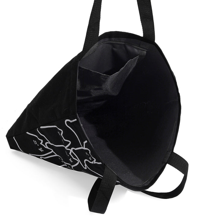Women's Cartoon Cat Canvas Tote Bag