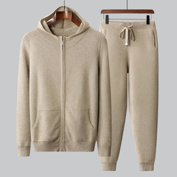 Men's Cashmere Hoodie and Joggers