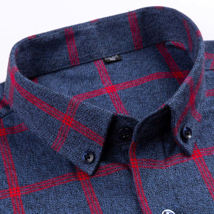 Men's Check Cotton Shirt