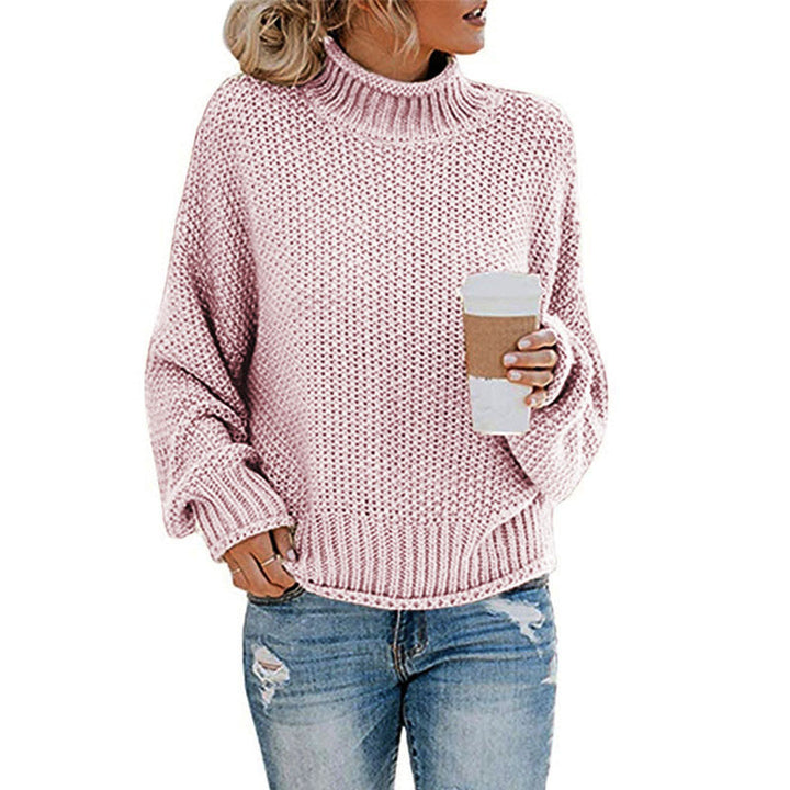 Chic Women Collared Knit Sweater