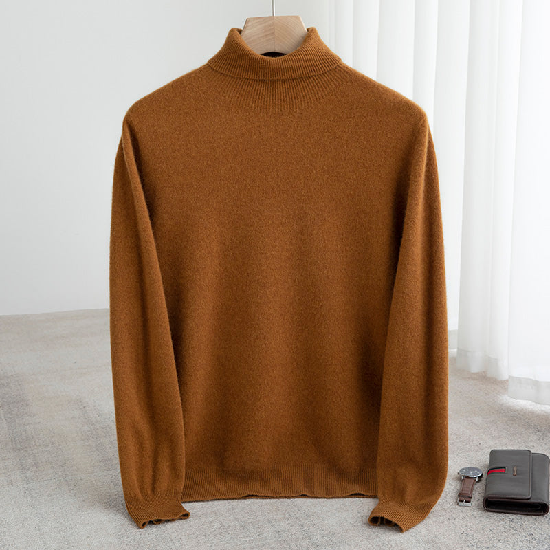 NuMode | Men's Luxury Wool Blend Turtleneck Sweater