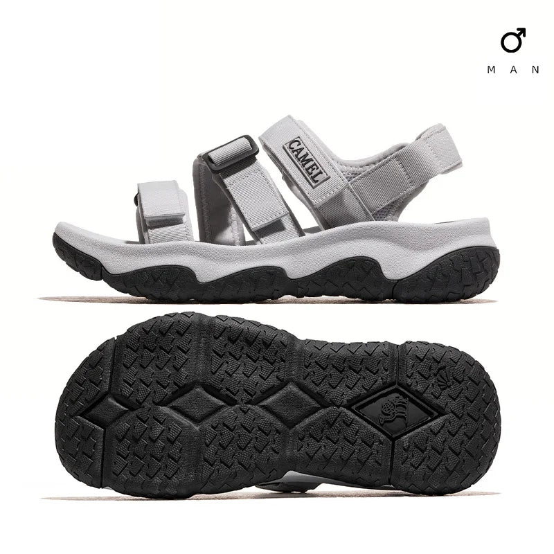 Comfortable adjustable fabric sandals