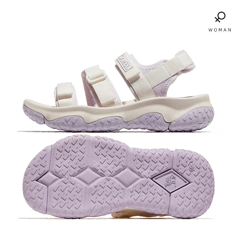 Comfortable adjustable fabric sandals