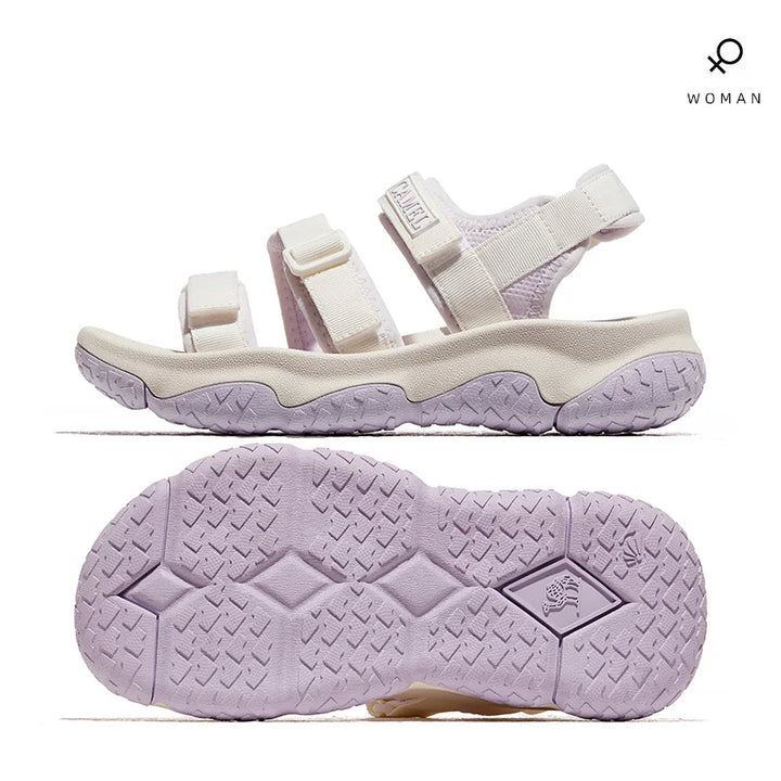 Comfortable adjustable fabric sandals