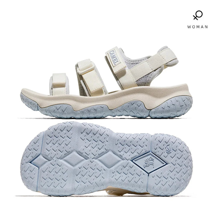 Comfortable adjustable fabric sandals