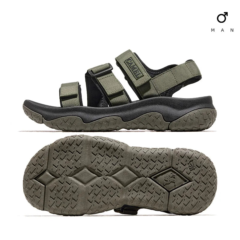 Comfortable adjustable fabric sandals