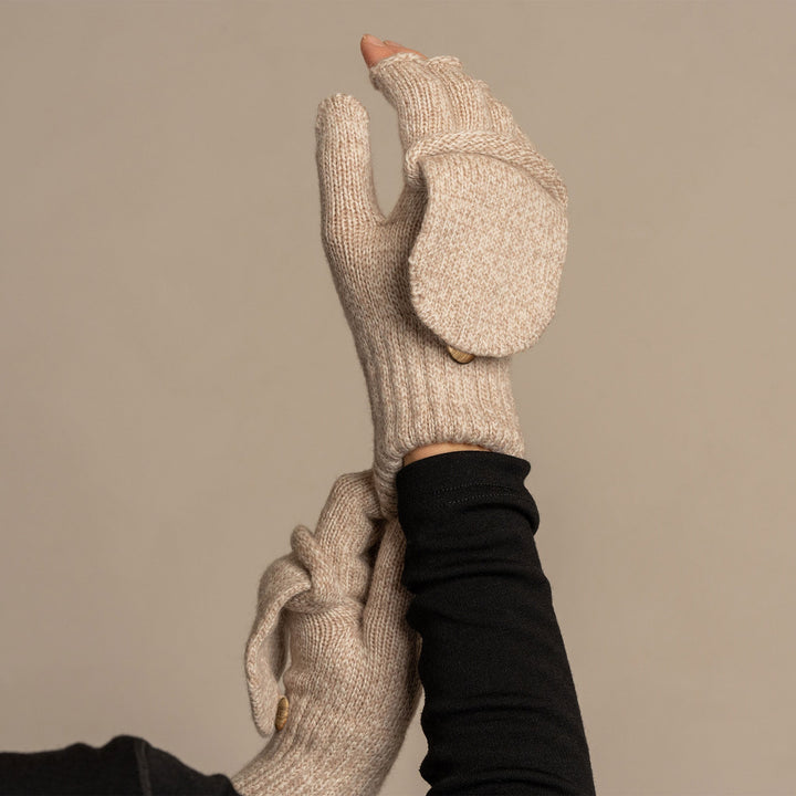Convertible Merino Wool Gloves
