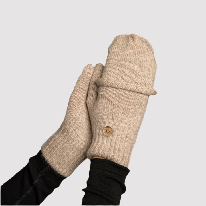 Convertible Merino Wool Gloves
