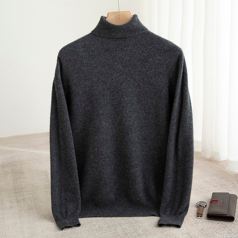 NuMode | Men's Luxury Wool Blend Turtleneck Sweater