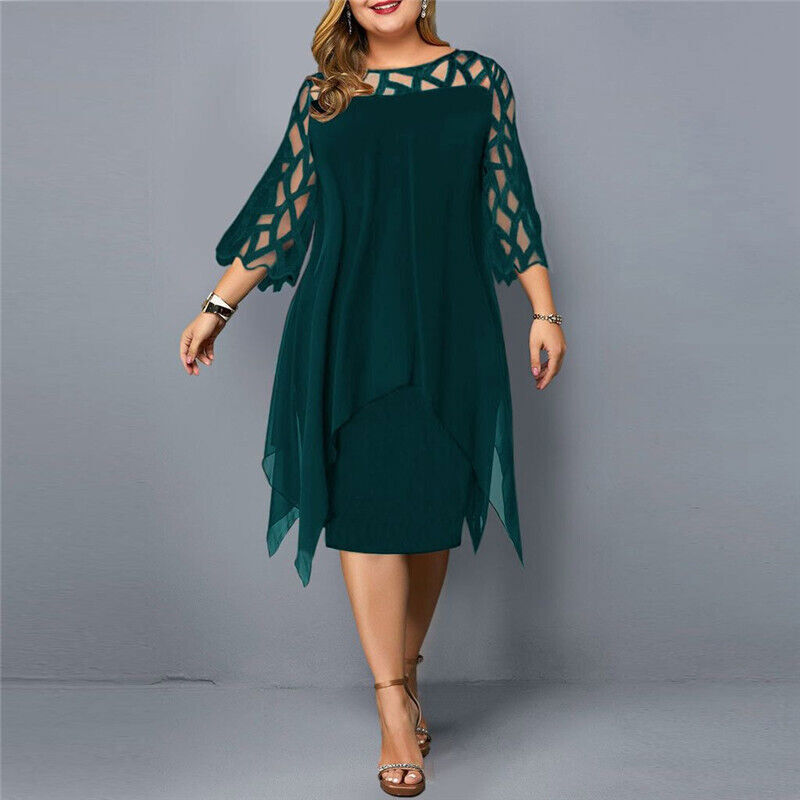 Elegant Flowing Midi Dress