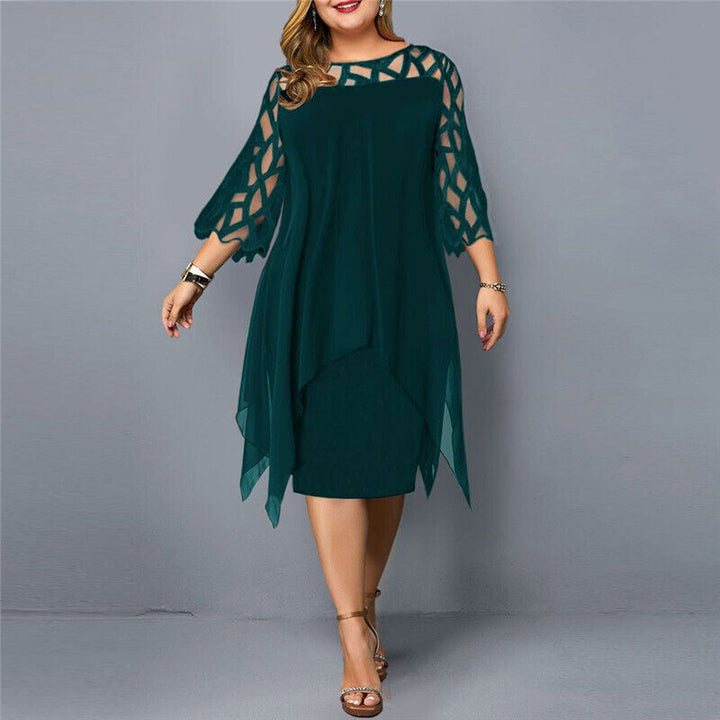 Elegant Flowing Midi Dress