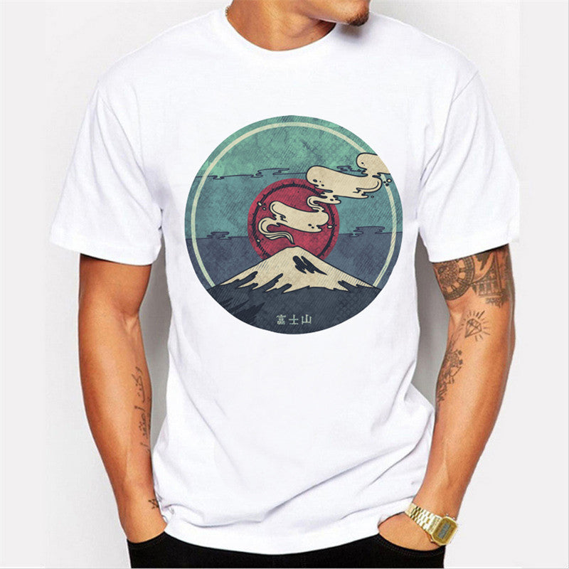 Fuji Mountain Graphic T-Shirt