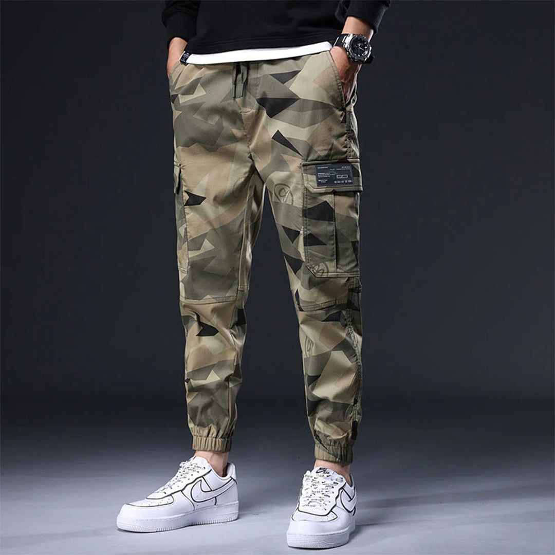 Men's Geometric Camo Pants