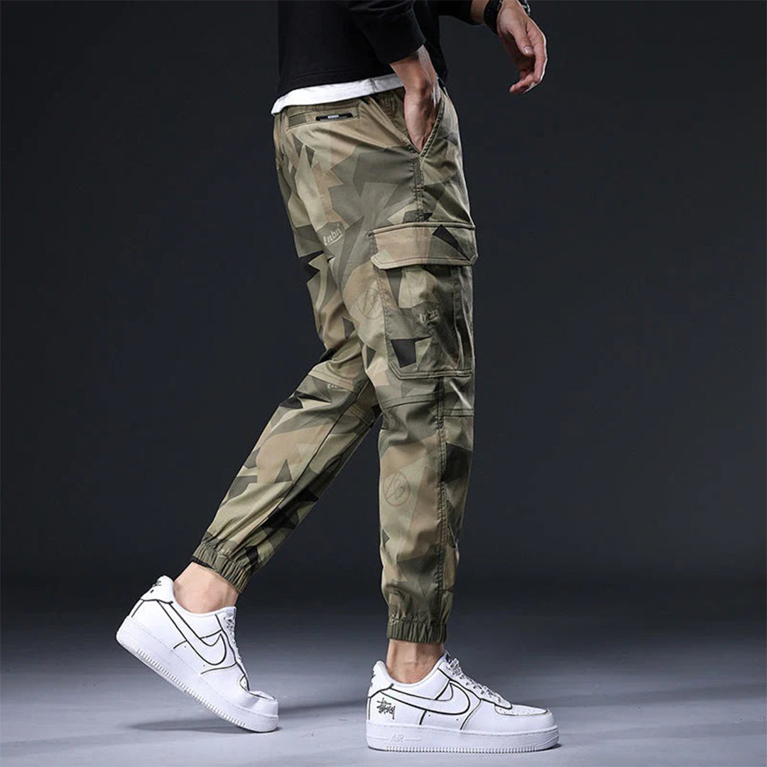 Men's Geometric Camo Pants