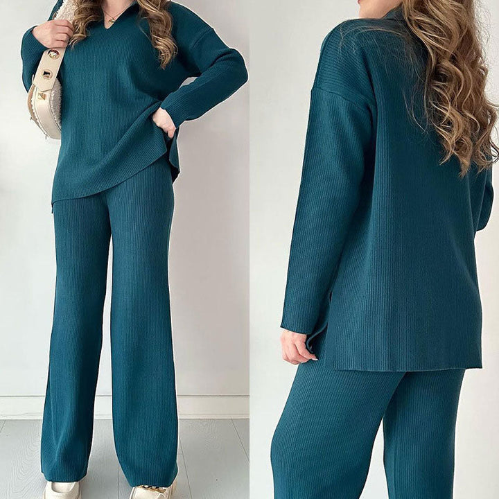 Women's Two-Piece Knit Outfit