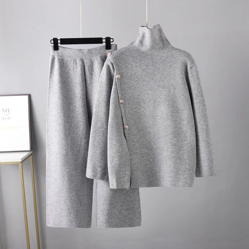 Chic Knitted 2-Piece Co-Ord Set