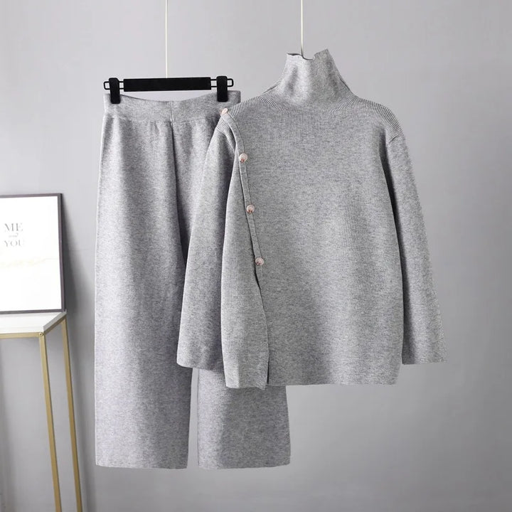 Chic Knitted 2-Piece Co-Ord Set