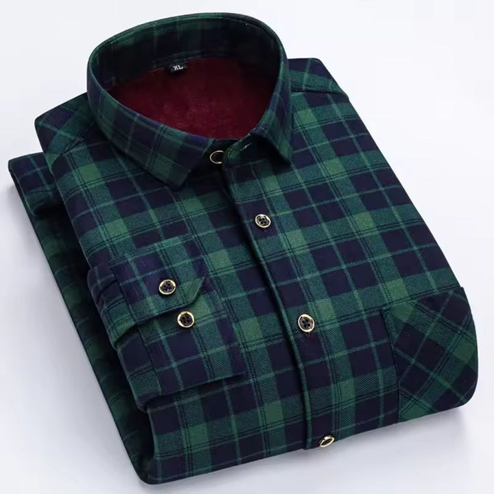 Men's Heritage Check Long Sleeve Plaid Shirt
