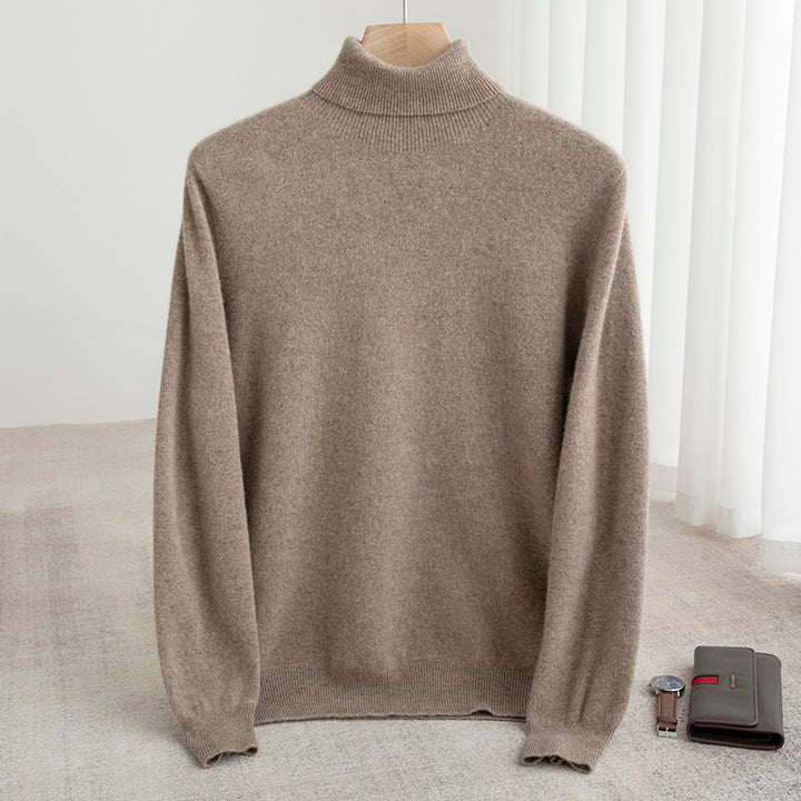 NuMode | Men's Luxury Wool Blend Turtleneck Sweater
