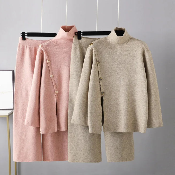 Chic Knitted 2-Piece Co-Ord Set