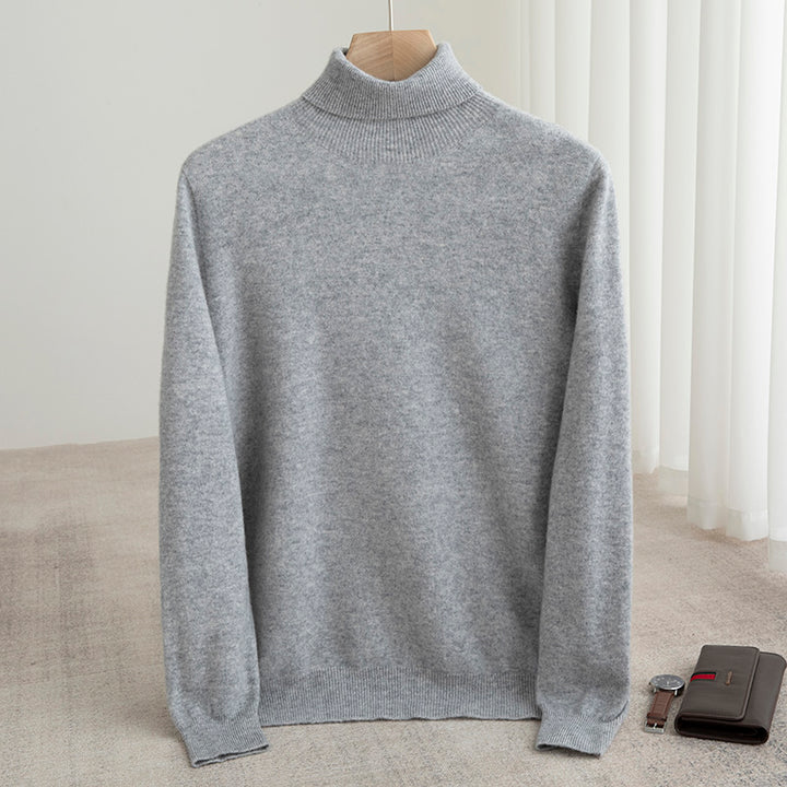 NuMode | Men's Luxury Wool Blend Turtleneck Sweater