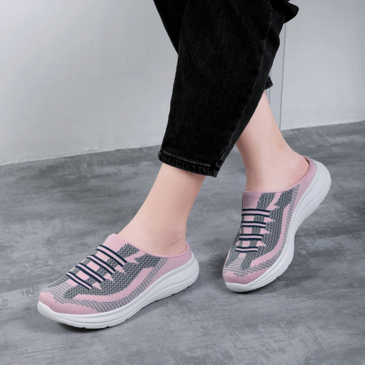 Women's Lightweight Knit Mesh Slippers