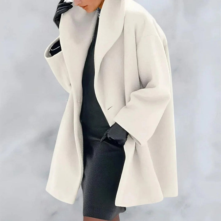 Long Coat With Button Closure