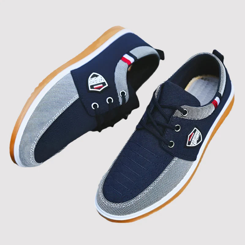 Men's Canvas Lace-Up Shoes